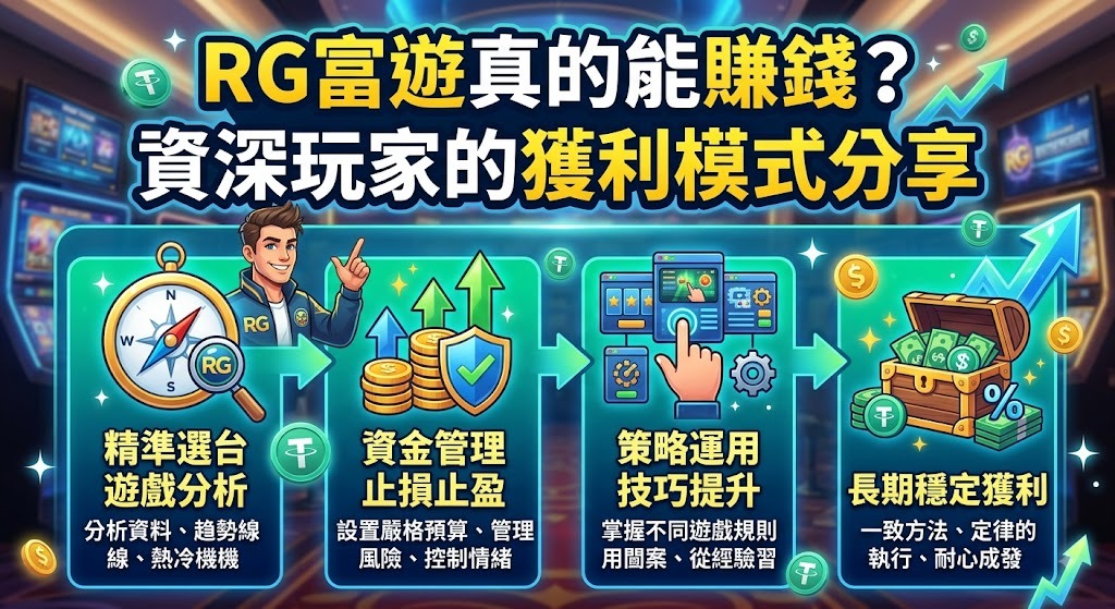 立即解鎖資深玩家的 RG富遊獲利邏輯，掌握真正穩健的贏錢技巧